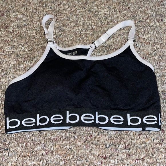 Womens Bebe Sports Bra - Picture 1 of 3